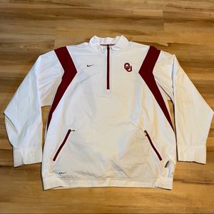 Nike OU Oklahoma Sooners Pullover Windbreaker